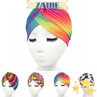 Zaijie24 หมวกผ้าพันคอ ลายมะเร็ง เคมี แฟชั่น สําหรับชาวมุสลิม