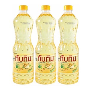 ทับทิม น้ำมันถั่วเหลือง 1 ลิตร x 3 ขวด ทับทิม | รหัส : 804306 | 3 ขวด