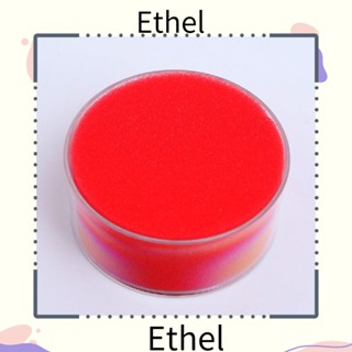 Ethel1 ฟองน้ําพลาสติก สีแดง 4 ชิ้น และถ้วยฟองน้ํา 4 ชิ้น