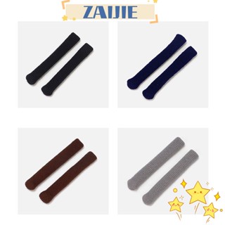 Zaijie24 ชุดขาแว่นตา ผ้าวูล กันลื่น ใช้ซ้ําได้ สีเทา สีน้ําตาลเข้ม 4 คู่