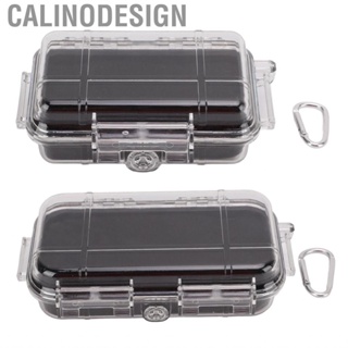 Calinodesign Transparent Camping Box Shockproof Plastic with Shock Absorption Liner Outdoor  Airtight Case