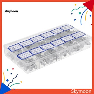 Skym* ชุดข้อต่อจาระบีไฮดรอลิค BSP UNF M6 M8 M10 130 ชิ้น