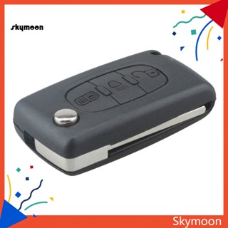 Skym* เคสรีโมตกุญแจรถยนต์ แบบเปลี่ยน สําหรับ Citroen C2 C3 C4 C5 C6 C8 3