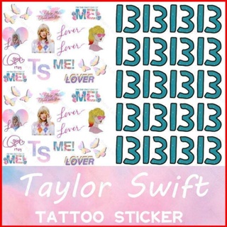 Ere1 สติกเกอร์รอยสัก ลาย Taylor Swift ME กันน้ํา ทนทาน สําหรับติดตกแต่งคอนเสิร์ต