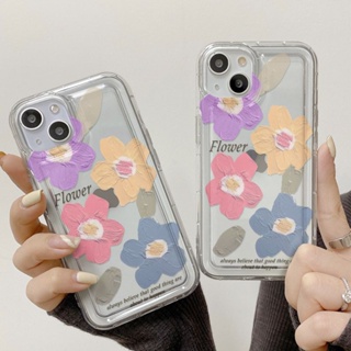 Yiki|เคสโทรศัพท์มือถือแบบนิ่ม TPU ลายภาพวาดสีน้ํามัน รูปดอกไม้ ฤดูร้อน สําหรับ Huawei Nova Y90 Y70 11 Pro 11 10SE 10 9 8 7 Pro 10 9SE 9 8SE 8 7SE 7 7i 6SE 5T 3i