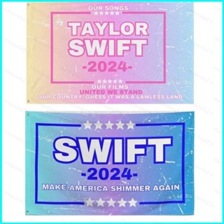 Taylor SWIFT แบนเนอร์ฉากหลัง 2024 US 90x150 ซม. USA