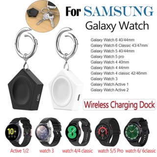 แท่นชาร์จไร้สาย USB Type C สําหรับ Samsung Galaxy Watch 6 4 Classic 5 Pro 3 Active 1 2