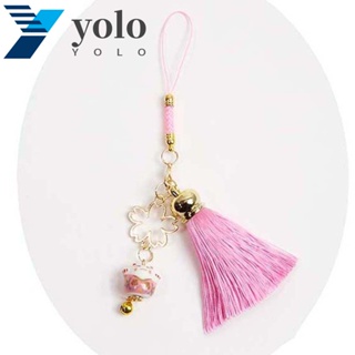 Yolo สายคล้องข้อมือโลหะ ป้องกันการสูญหาย สําหรับห้อยโทรศัพท์มือถือ