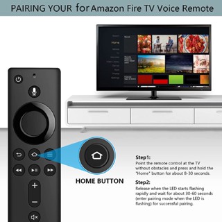 Electron000 รีโมทคอนโทรลสำหรับ Amazon Fire TV Stick 4K รุ่นที่ 2 Lite 2020 Release Cube