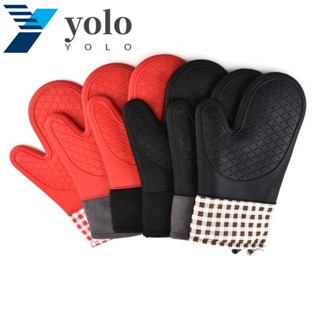 Yolo ถุงมือทนความร้อน สําหรับเตาอบบาร์บีคิว