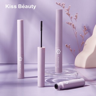 Kissbeauty มาสคาร่าปัดขนตา แบบบาง ขนาดเล็ก กันน้ํา กันเหงื่อ ไม่เลอะง่าย