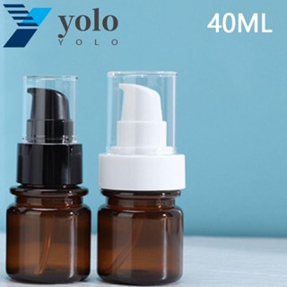 Yolo ขวดสเปรย์น้ําหอมอโรมา รีฟิล ขนาด 40 มล. แบบพกพา สําหรับใส่ครีมอาบน้ํา รองพื้น