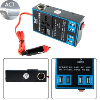 ซ็อกเก็ตพาวเวอร์อินเวอร์เตอร์ 12v 24v ถึง 110v 220V สําหรับรถยนต์ รถบรรทุก