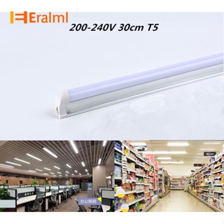 Eralml AC220-240V หลอดไฟ LED T5 เรืองแสง 30 ซม. สําหรับติดผนัง