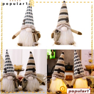 Popular ตุ๊กตาโนม ไร้หน้า ของขวัญคริสต์มาส สําหรับตกแต่งบ้าน