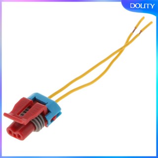 [dolity] สายไฟโซลินอยด์เชื่อมต่อ 2 Pin สําหรับรถยนต์