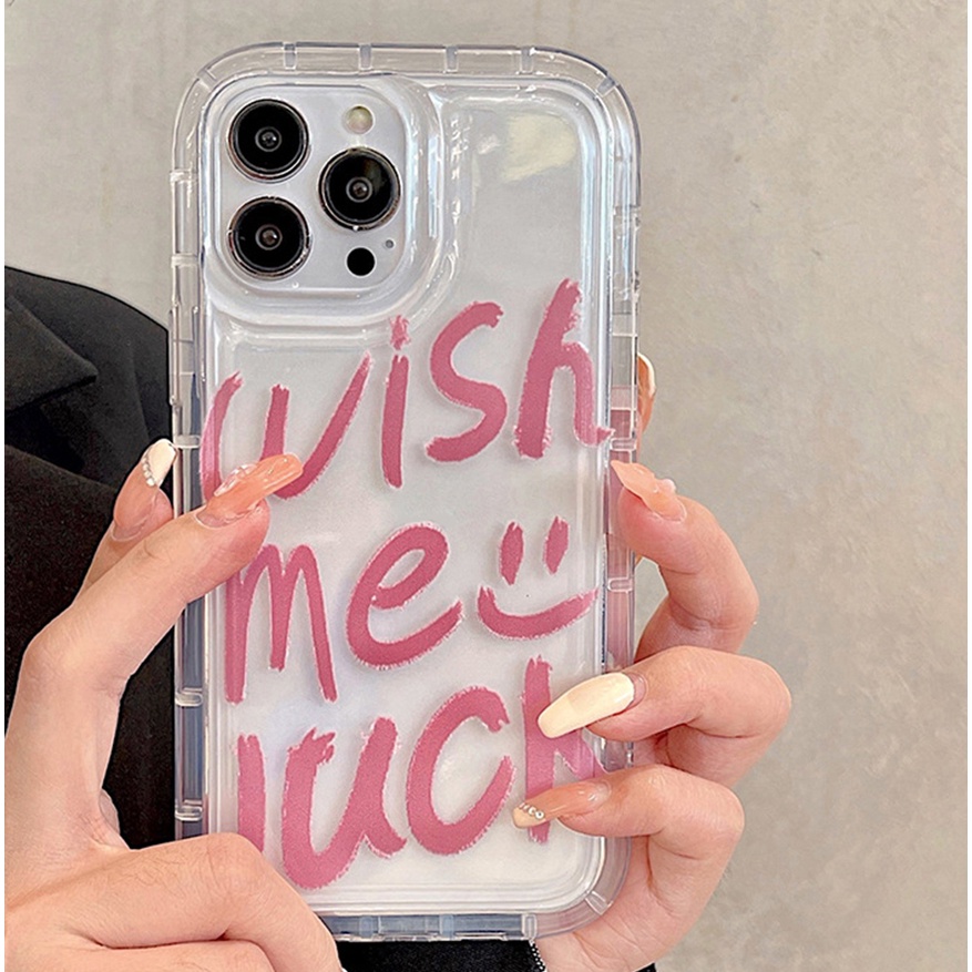 สำหรับ for iPhone 16 11 13 14 15 12 Pro Max 6S 7 8 Plus X XR XS MAX SE เคสนิ่มใสถุงลมนิรภัยกันกระแทกการ์ตูนน่ารัก