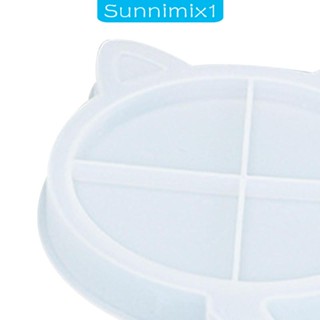 [Sunnimix1] ถาดซิลิโคน แฮนด์เมด สําหรับใส่เทียน เครื่องประดับ DIY