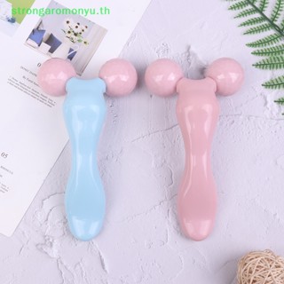 Strongaromonyu ลูกกลิ้งนวดหน้า รูปตัว Y 3D ยกกระชับใบหน้า