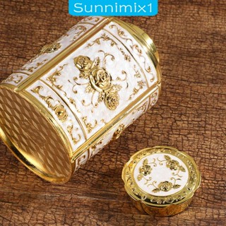 [Sunnimix1] กระป๋องโลหะ สไตล์จีน สําหรับเก็บเมล็ดกาแฟ ชา แป้ง คุกกี้