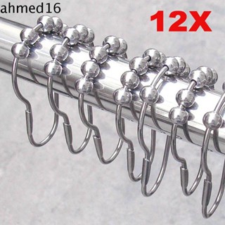 Ahmed ใหม่ ตะขอแขวนผ้าม่านอาบน้ํา 5 ม้วน
