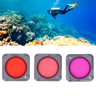 ELE Consumer ฟิลเตอร์เลนส์ Sunnylife Magnetic Mix and Match Diving Filter สำหรับอุปกรณ์เสริมสำหรับกล้อง Action 2