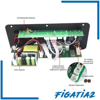 [Figatia2] บอร์ดโมดูลขยายเสียงซับวูฟเฟอร์ บลูทูธ ประสิทธิภาพสูง สําหรับลําโพง บ้าน กลางแจ้ง