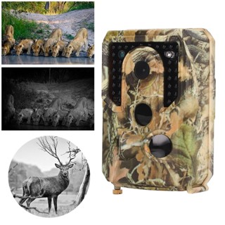 ELE Consumer กล้องเทรล 1080P IR Night Vision IP54 กันน้ำ 0.8 วินาที Trigger Time Hunting Game Camera สำหรับการสังเกตสัตว์ป่า