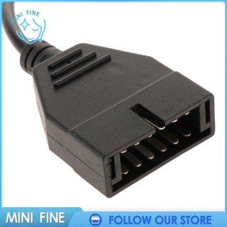 [ สายเคเบิลอะแดปเตอร์เชื่อมต่อ OBD1 Pin 10 นิ้ว 12 Pin 1 ชิ้น