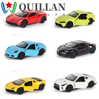 Quillan โมเดลรถสปอร์ตจําลอง 1:43 Porsche อัลลอย ขนาด 1:43 ของเล่นสะสม สําหรับเด็ก