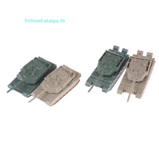 Trillioncatalpa ใหม่ ถังน้ํามัน 4D Mini MORDEN US M1A2 และจีน 99A ไม่มีกล่อง 1/144 TH