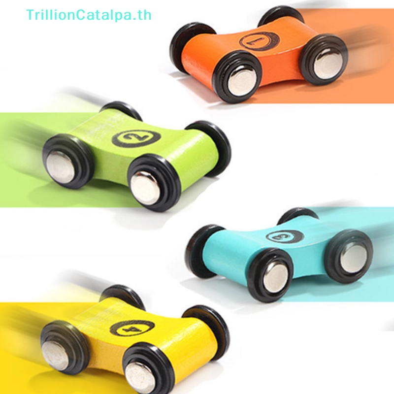 TrillionCatalpa เด็กสไลด์รถรถเข็นติดตามสไลด์ความเฉื่อยดึงกลับเครื่องร่อน TH