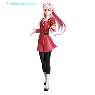 Trillioncatalpa โมเดลตุ๊กตา Darling In The FRANXX Zero Two ของเล่น ของสะสม สําหรับตกแต่งโต๊ะ 1 ชิ้น