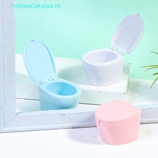 Trillioncatalpa ห้องน้ําจิ๋ว 1:12 อุปกรณ์เสริม สําหรับบ้านตุ๊กตา 1 ชิ้น