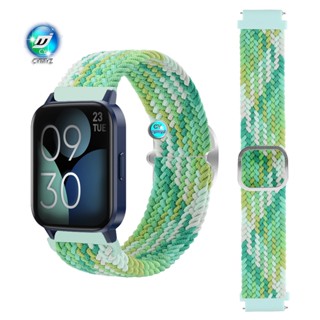 Realme DIZO Watch 2 สายกีฬา ไนลอน สายกีฬา สําหรับ realme Techlife DIZO Watch 2 Pro สายนาฬิกา realme DIZO Watch 2 สายกีฬา สายรัดข้อมือ