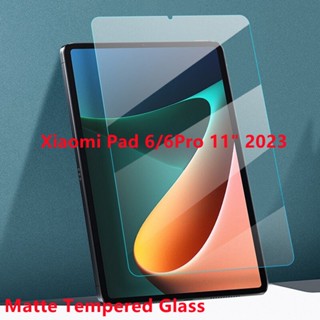 ใหม่ กระจกนิรภัยกันรอยหน้าจอ ผิวด้าน กันระเบิด สําหรับ Xiaomi Pad 6 6Pro 11 นิ้ว 2023 Xiaomi Pad 5 5Pro 11 นิ้ว 2021