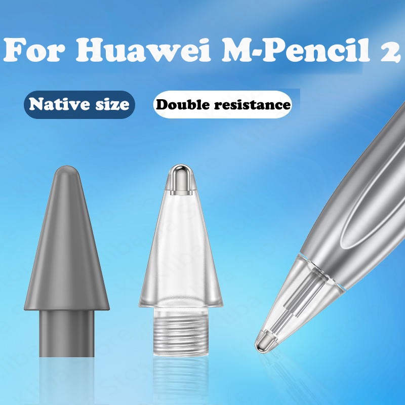 ปลายปากกาสไตลัส ชุบนิกเกิล แบบเปลี่ยน สําหรับ Huawei M-Pencil 2 Generation