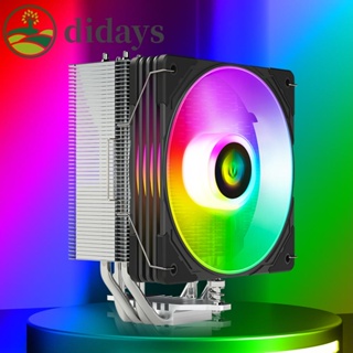 "COOLMOON Argb CPU Cooler - พัดลมระบายความร้อน 4 ท่อ FDB แบริ่งไฮดรอลิค - สําหรับ AM5 / LGA1700"