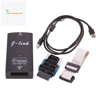 อะแดปเตอร์ Emulator V8 Arm Cortex-M4 M0 JTAG พร้อมสายเคเบิ้ล สําหรับ J-Link