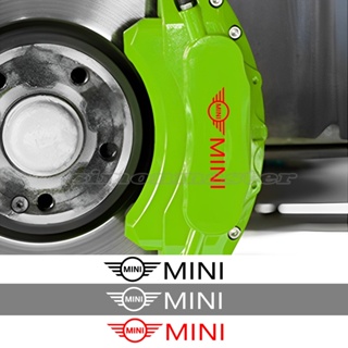 สติกเกอร์คาลิปเปอร์ไวนิล กันน้ํา สําหรับตกแต่งรถยนต์ MINI Cooper R56 R50 F56 R52 JCW 6 ชิ้น ต่อชุด