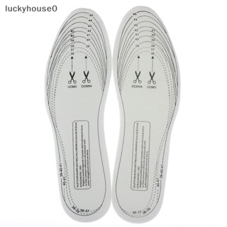 Luckyhouse0^^ ใหม่ แผ่นพื้นรองเท้า ระบายอากาศ ซับเหงื่อ สวมใส่สบาย สําหรับรองเท้ากีฬา
 *ใหม่