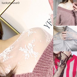 Luckyhouse0^^ ใหม่ เสื้อยืดซีทรู แขนยาว ผ้าตาข่าย ซีทรู เซ็กซี่ หรูหรา สําหรับผู้หญิง