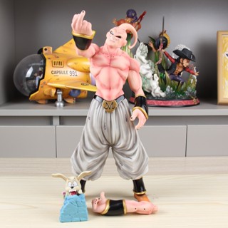 โมเดลฟิกเกอร์ Pvc รูปปั้นอนิเมะ Dragon Ball GK Majin Buu ขนาด 35 ซม. เหมาะกับของขวัญ สําหรับตกแต่งโต๊ะ