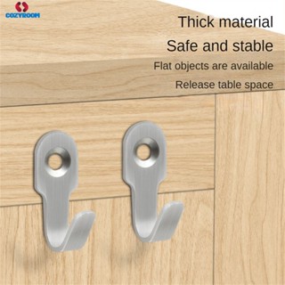 Hooks Wall Hanger Mini Stainless Alloy Coat Hat Clothes Robe Holder Rack Hook Bathroom cynthia