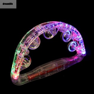 【DREAMLIFE】LED Light Up Hand Percussion Musical Instruments Parts Percussion 2021