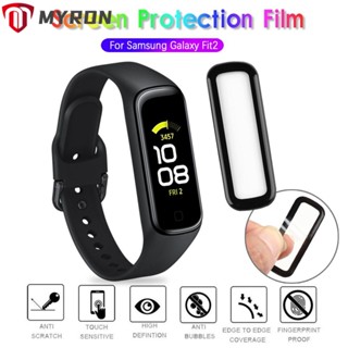 Myron ฟิล์มป้องกันรอยนิ้วมือ อุปกรณ์เสริม สําหรับ Galaxy Fit2