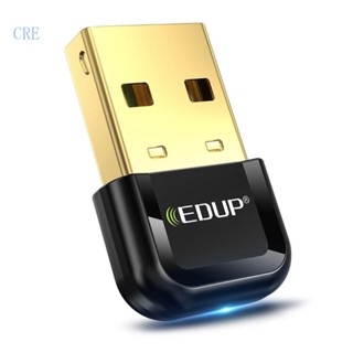 Cre อะแดปเตอร์รับส่งสัญญาณบลูทูธไร้สาย 5 3 USB สําหรับ PC