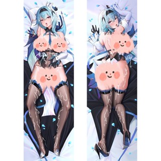 Genshin Impact Eula Anime Dakimakura ปลอกหมอนอิง 50 * 150 ซม.