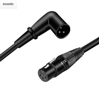 【DREAMLIFE】Microphone Cable Male To Female Plug Microphone Audio Cable To Female Straight