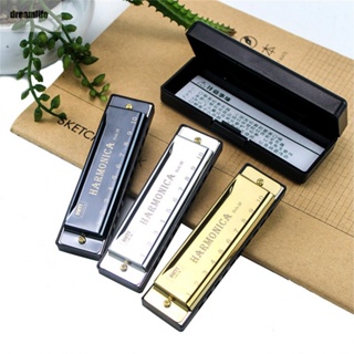 【DREAMLIFE】10 Holes Key Of C Blues Harmonica Mouth Organ Beginners Kids High Quality Toys